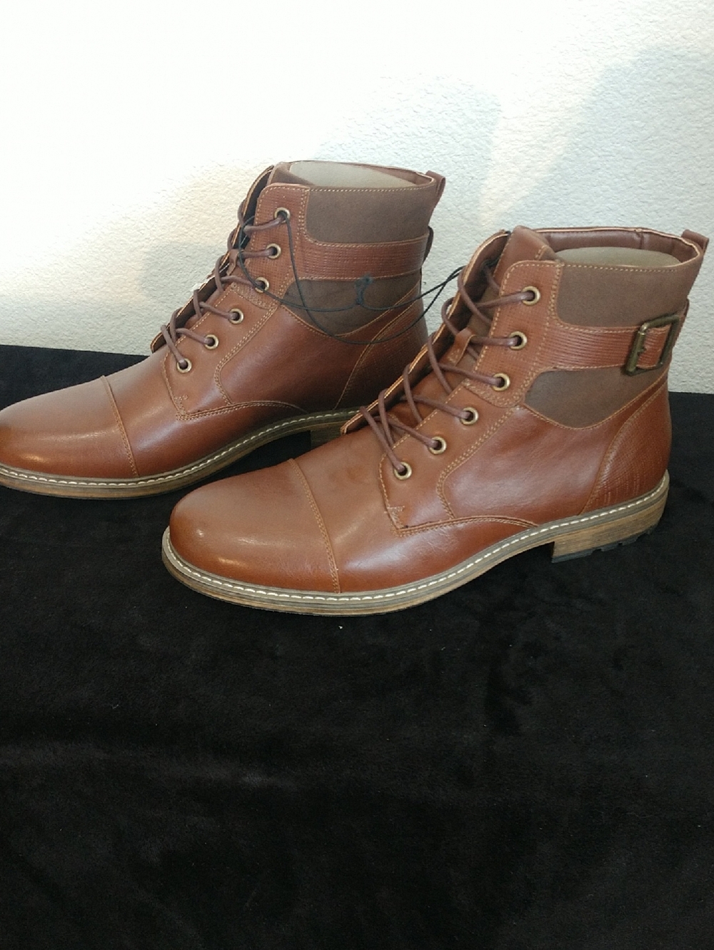 Arizona Jean Company Men's Tan-Brown Lace-Up Chukka Boots